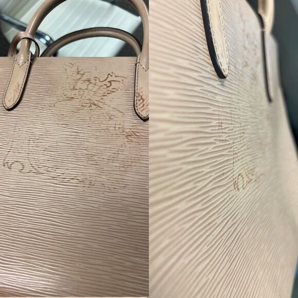 Authentic Louis Vuitton Marly Epi Beige Handbag AA8174 B0725 - Picture 16 of 16